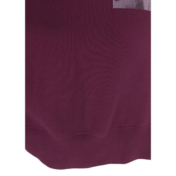 Palm Angels Teddy Bear Print Sweatshirt L Mens Plum - Picture 7 of 16